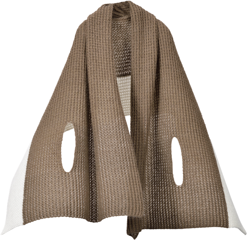 mino/nico/あったか冬のモヘア ツートンカラー